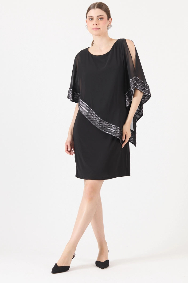 VESTIDO NEGRO COD 0702446 - 2