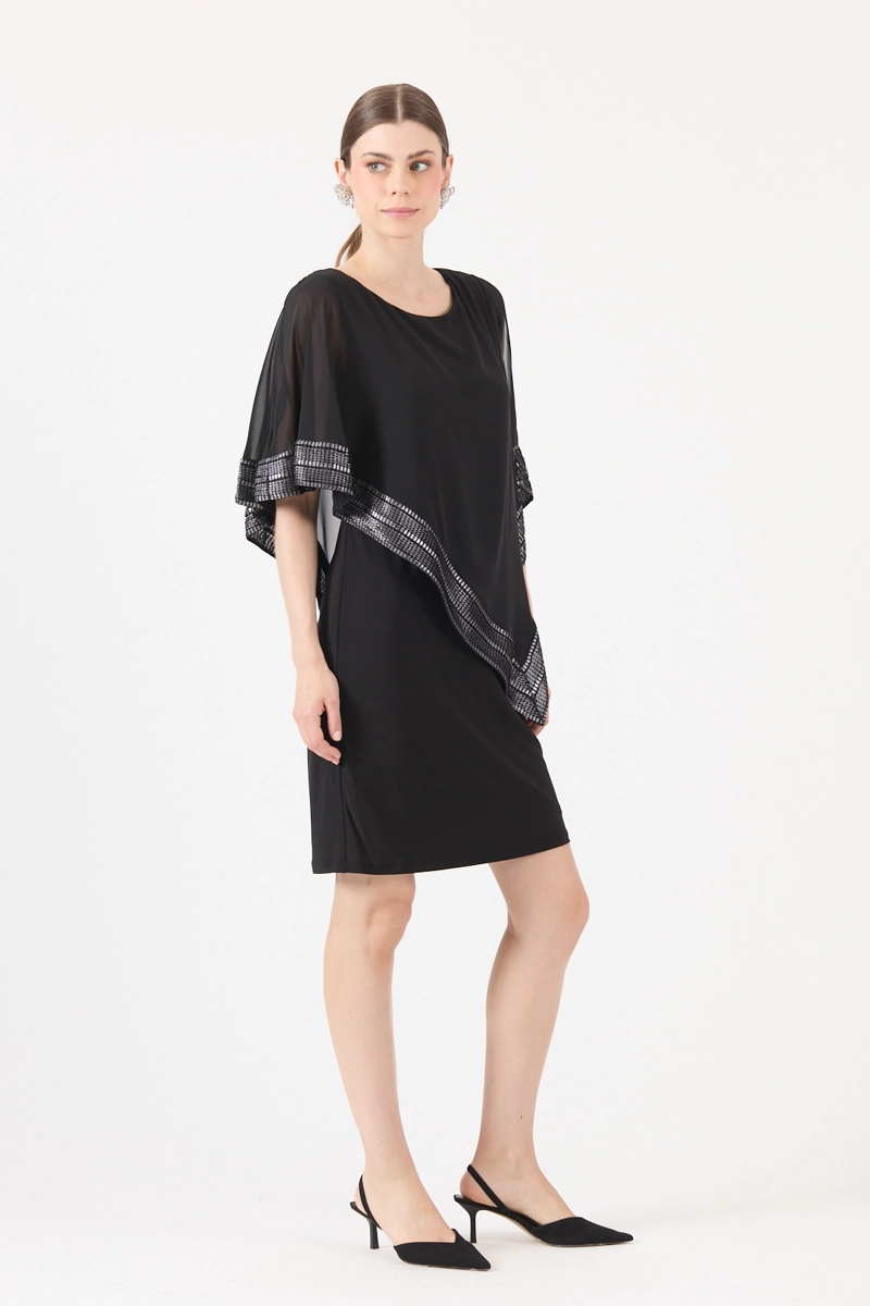 VESTIDO NEGRO COD 0702446 - 3