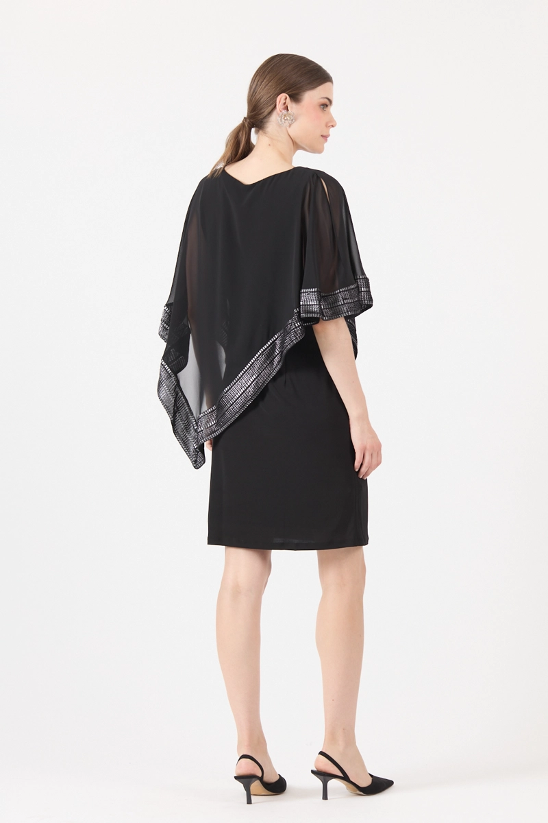VESTIDO NEGRO COD 0702446 - 4