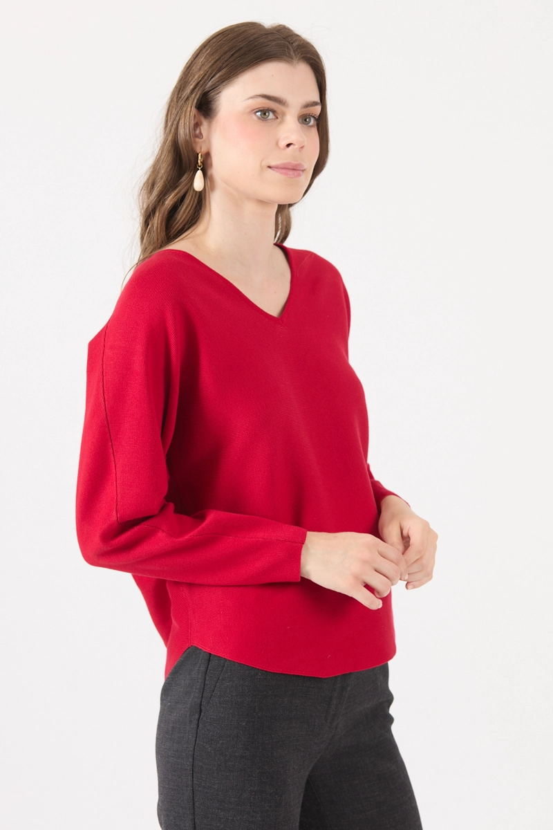 SWEATER ROJO COD 5414406 - 4