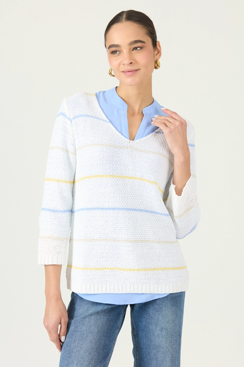 SWEATER BLANCO COD 5406305 - 3