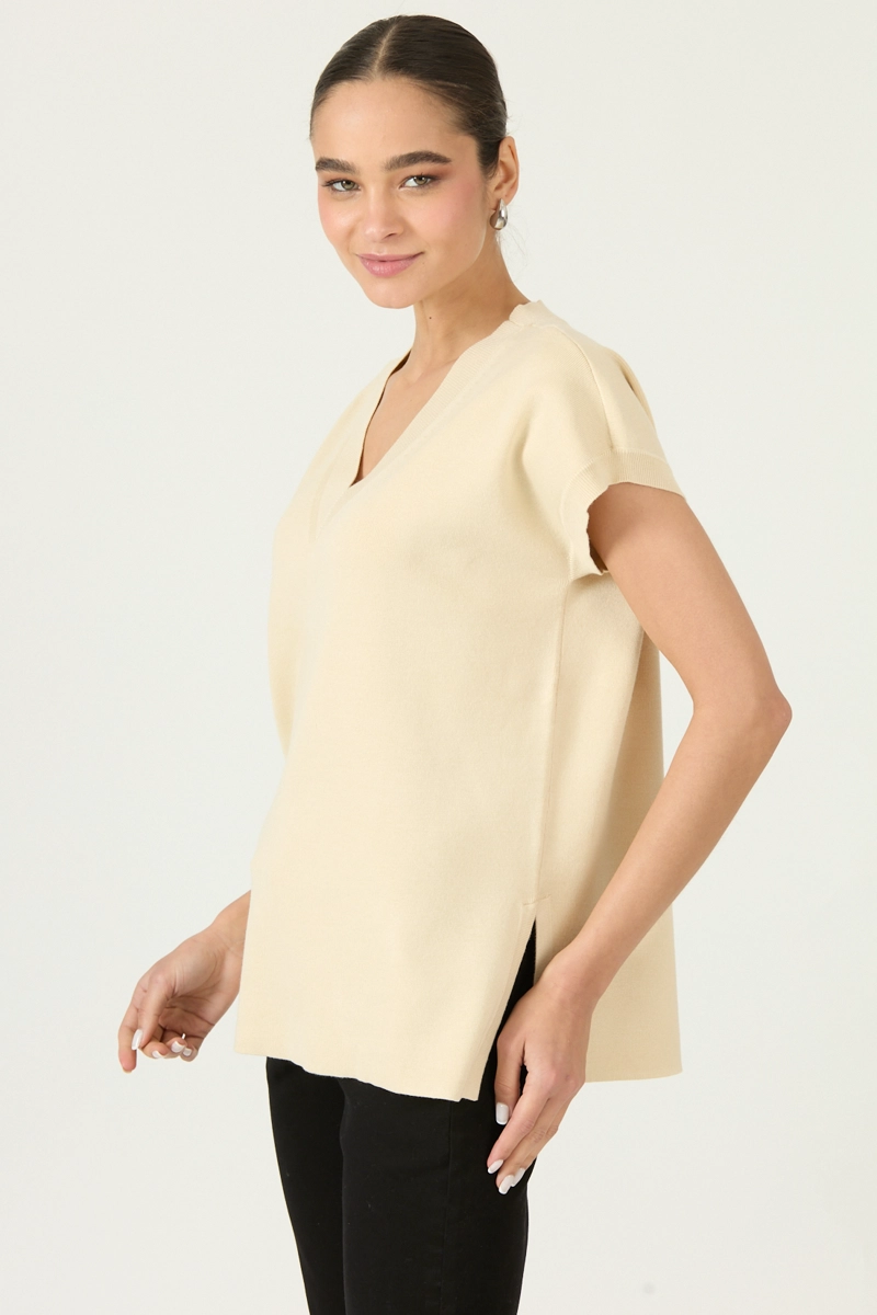 SWEATER BEIGE COD 5405895 - 3