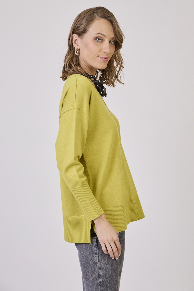 SWEATER VERDE COD 5414106 - 3