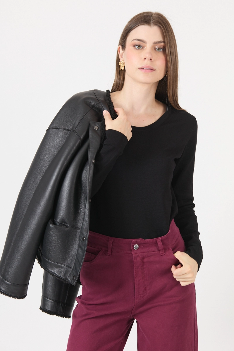 SWEATER NEGRO COD 7900016 - 1