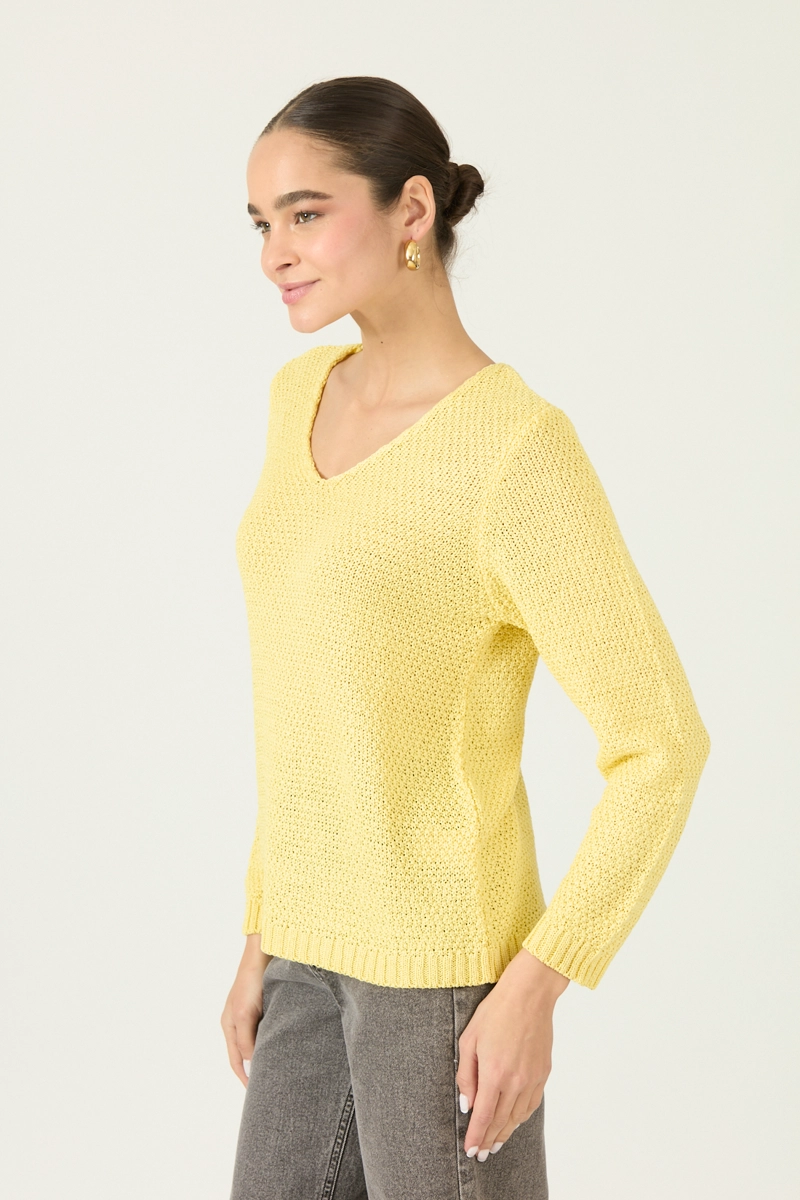 SWEATER AMARILLO COD 5406265 - 4