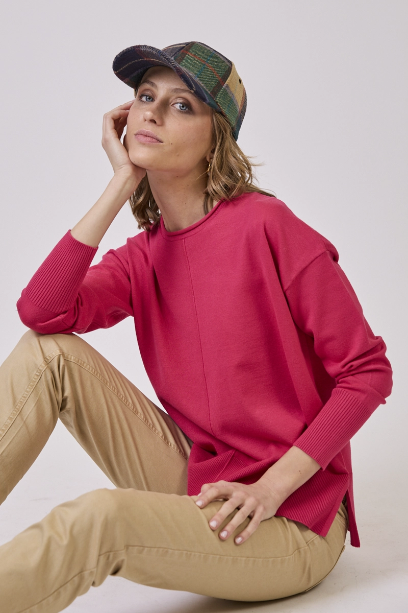 SWEATER FUCSIA COD 5414096 - 1