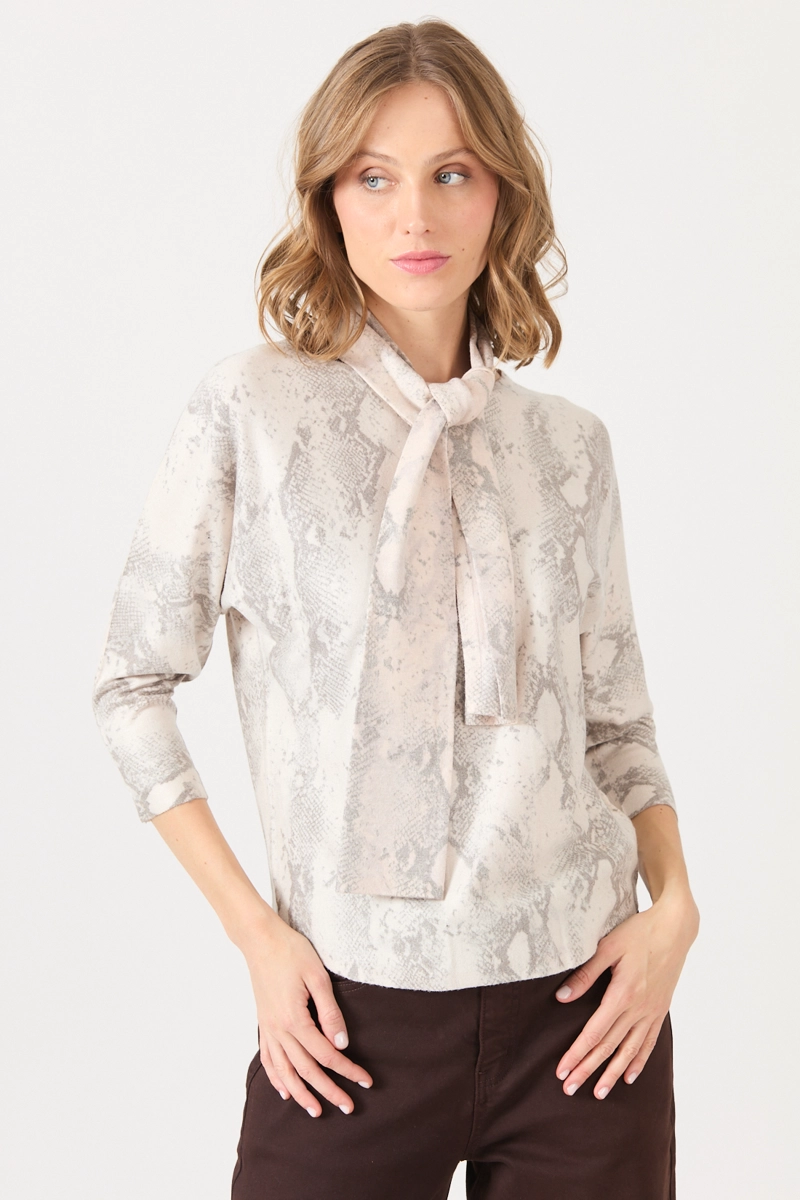 SWEATER ANIMAL PRINT CRUDO COD 5414296 - 2