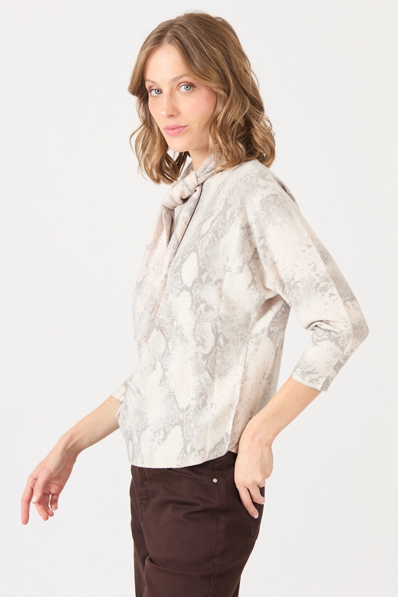 SWEATER ANIMAL PRINT CRUDO COD 5414296 - 3