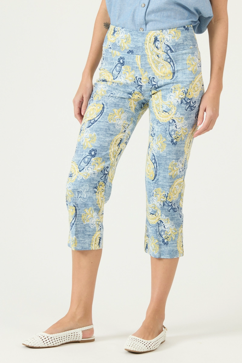 LEGGINGS ESTAMPADA AZUL COD 1901285 - 4