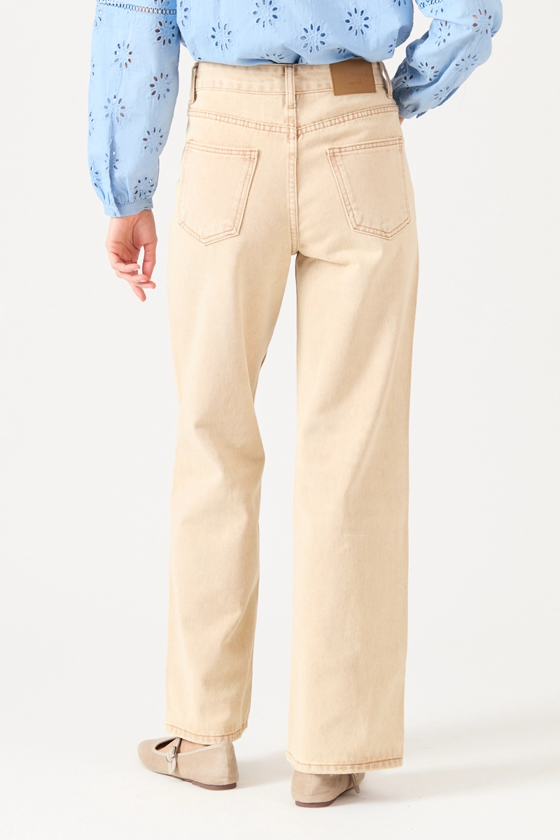 JEANS BEIGE COD 2400476 - 5