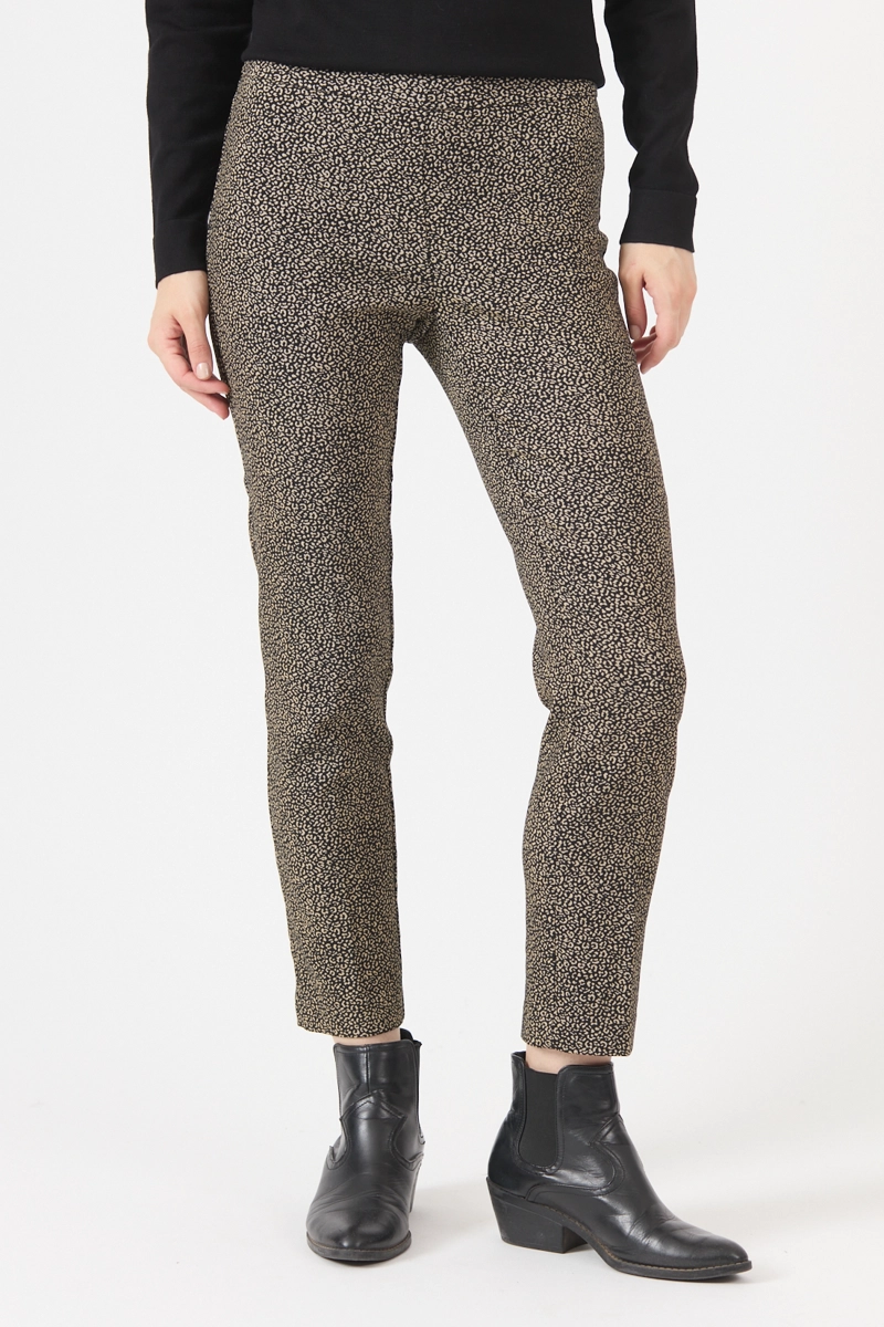LEGGINGS MELANGE NEGRO COD 1900856 - 2