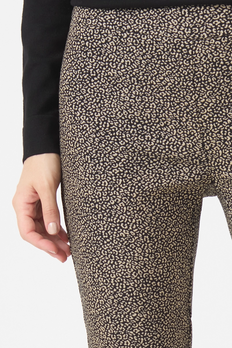 LEGGINGS MELANGE NEGRO COD 1900856 - 3
