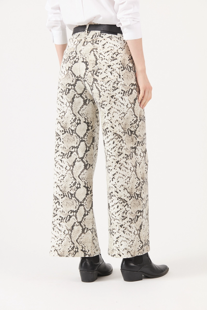 JEANS ANIMAL PRINT CRUDO COD 2400506 - 4