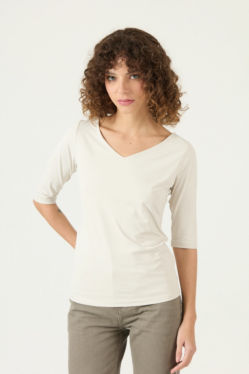 POLERA BEIGE COD 2800735 - 3