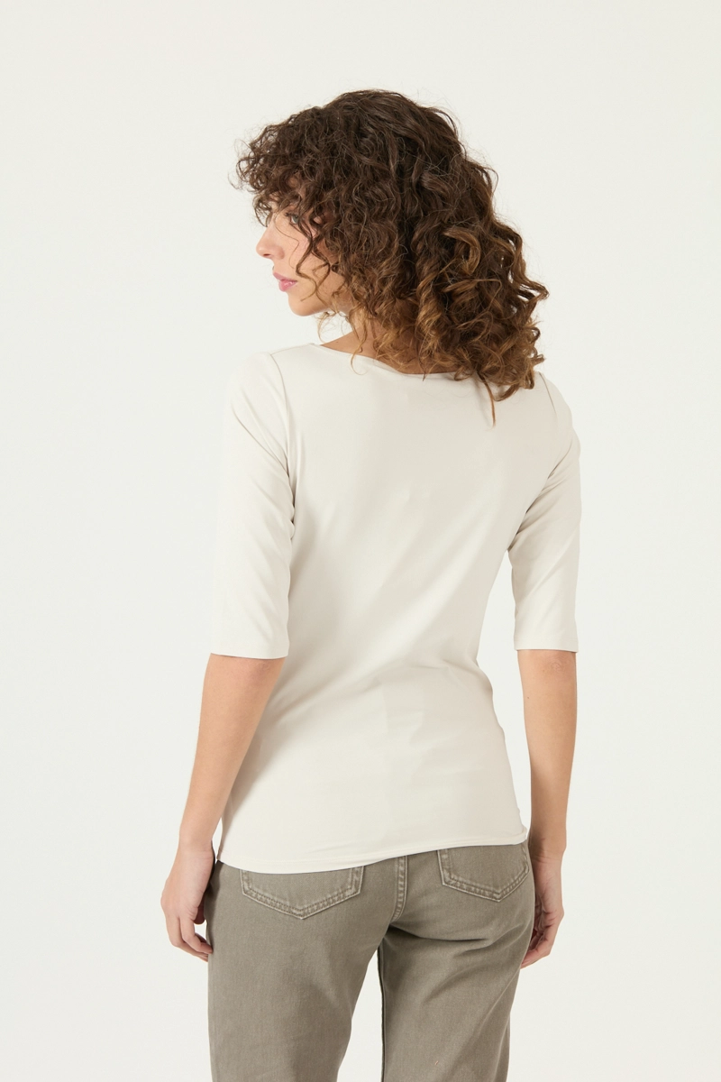 POLERA BEIGE COD 2800735 - 5