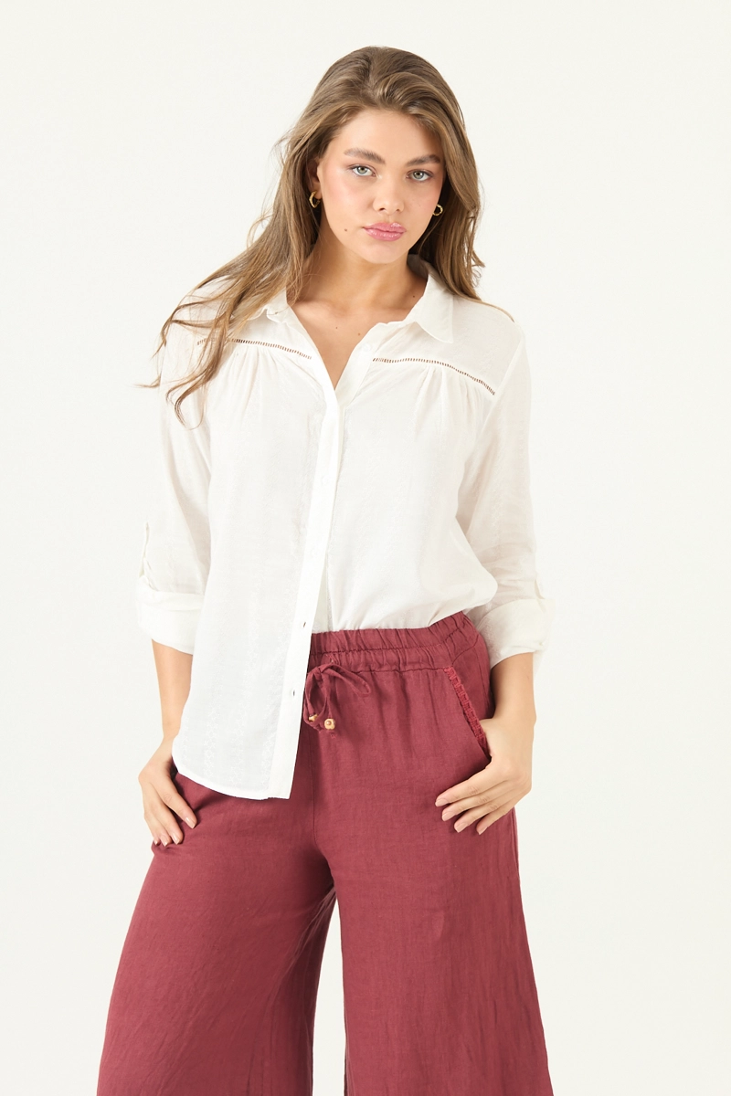 BLUSA BLANCA COD 4517825 - 1