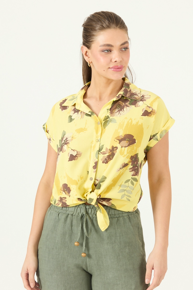BLUSA ESTAMPADA AMARILLA COD 4517675 - 3