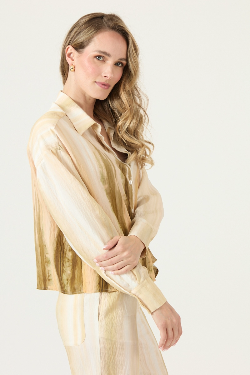 BLUSA ESTAMPADA BEIGE COD 4517665 - 3