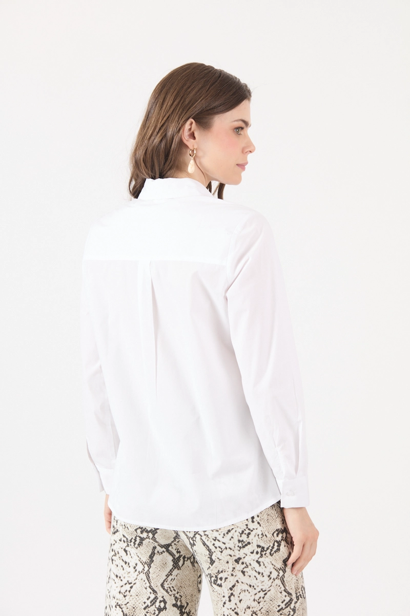 BLUSA BLANCA COD 4520696 - 5