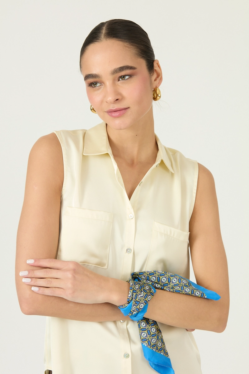 BLUSA AMARILLA COD 4516785 - 1