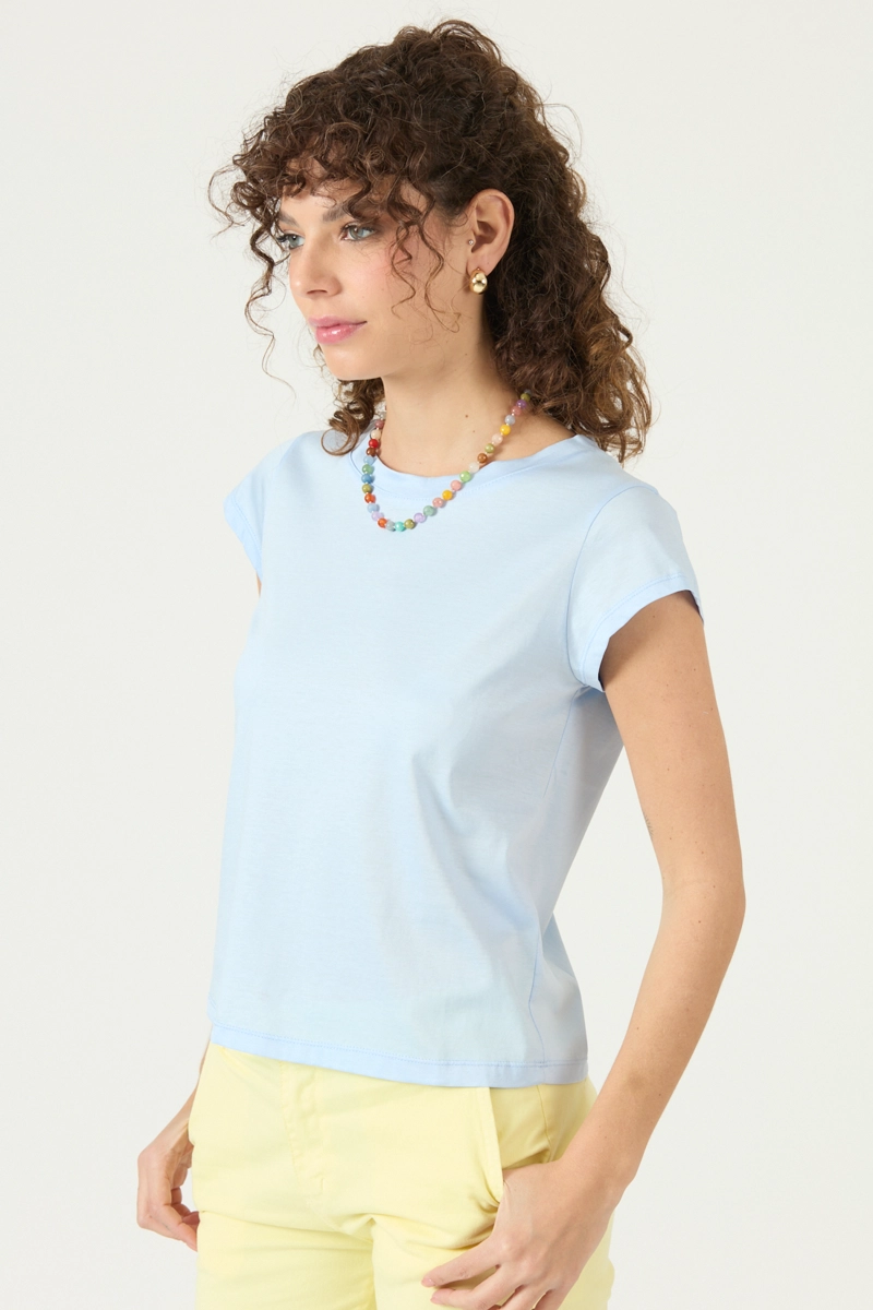 POLERA CELESTE COD 2757045 - 4