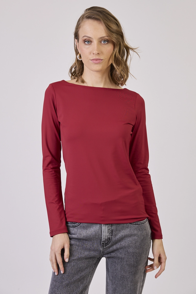 POLERA POLIAMIDA ROJA COD 2800026 - 2