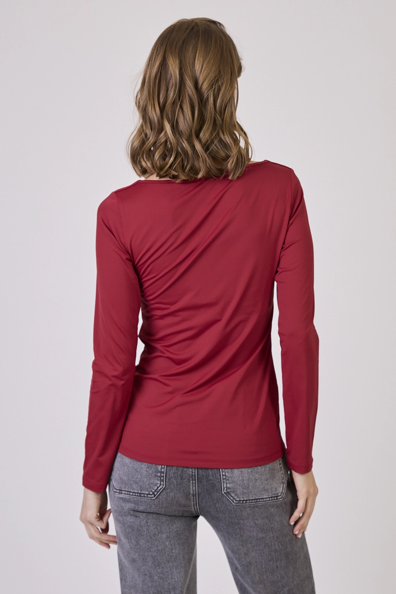 POLERA POLIAMIDA ROJA COD 2800026 - 4