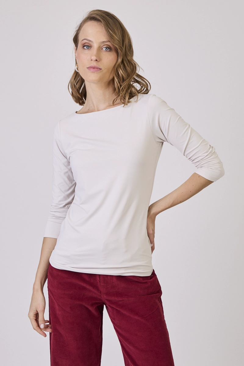 POLERA POLIAMIDA BEIGE COD 2800026 - 2