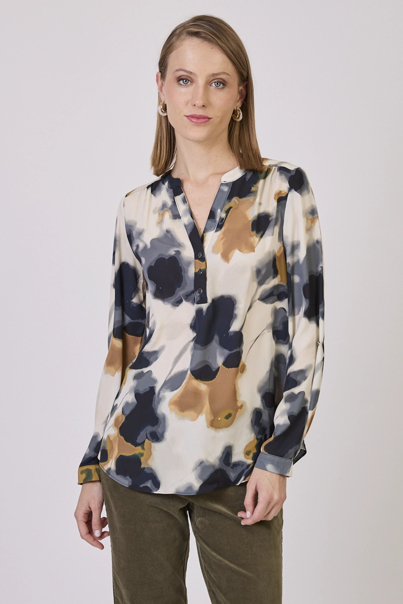 BLUSA ESTAMPLADO GRIS COD 4520476 - 2