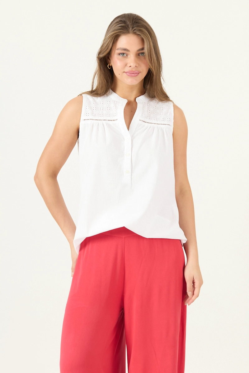 BLUSA BLANCA COD 4516175 - 1