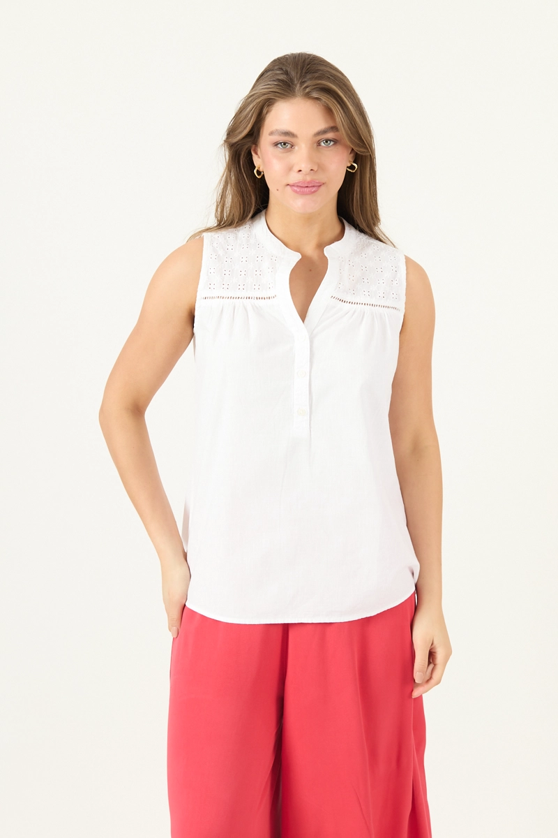 BLUSA BLANCA COD 4516175 - 3