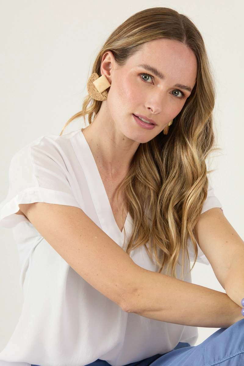BLUSA BLANCA COD 4517725 - 2