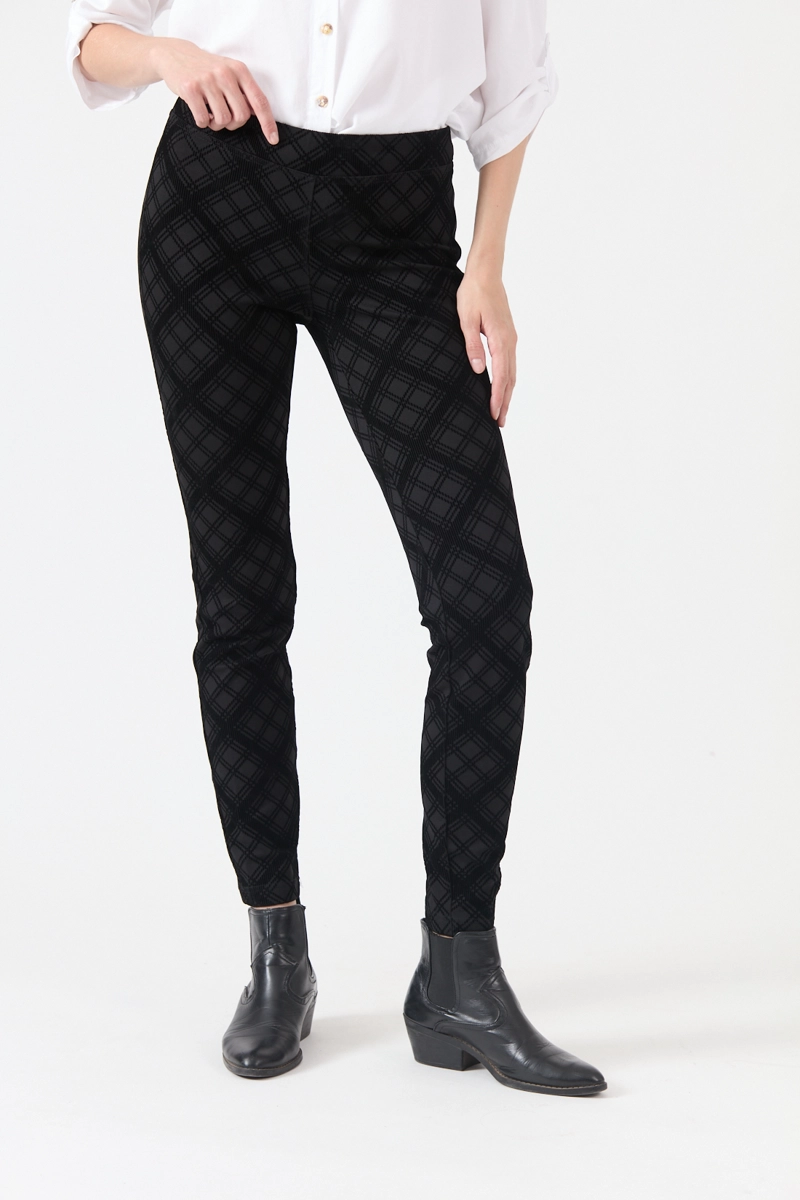 LEGGINGS CUADRILLE GRIS COD 1900876 - 3