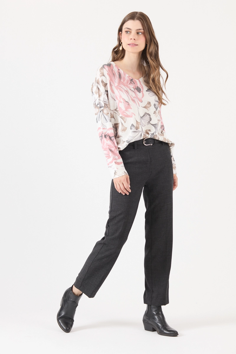 PANTALON GRIS OSCURO COD 2014876 - 1