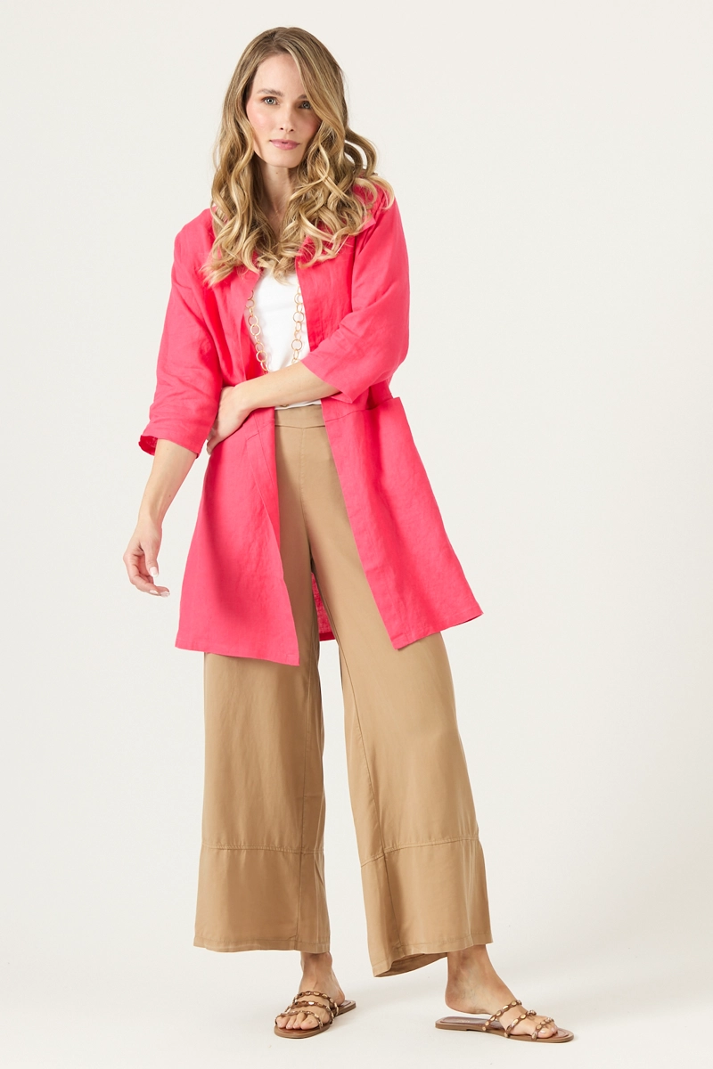 TAPADO DE LINO FUCSIA COD 1300955 - 1