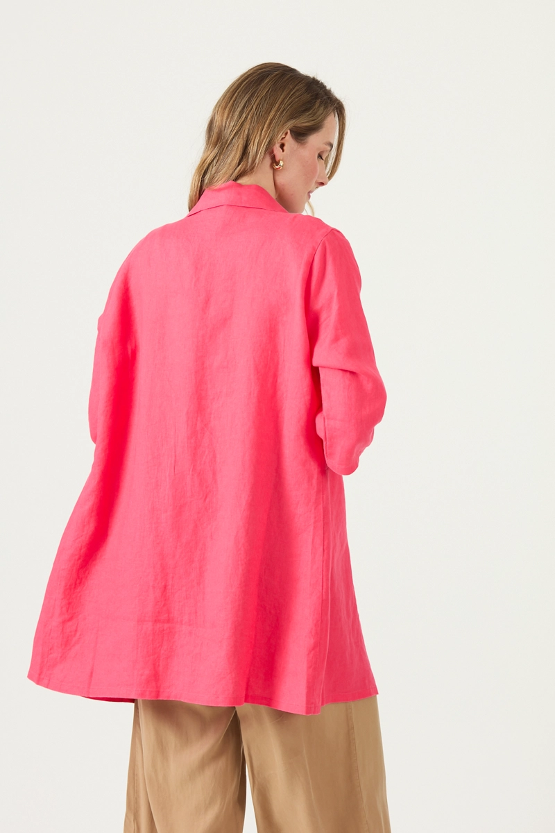 TAPADO DE LINO FUCSIA COD 1300955 - 4