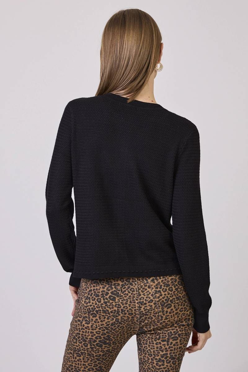 CARDIGAN NEGRO COD 5414546 - 4