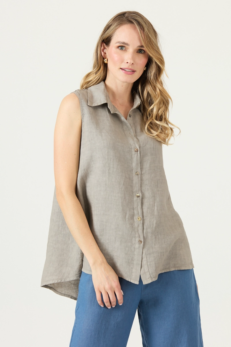 BLUSA DE LINO VISON COD 4517915 - 3