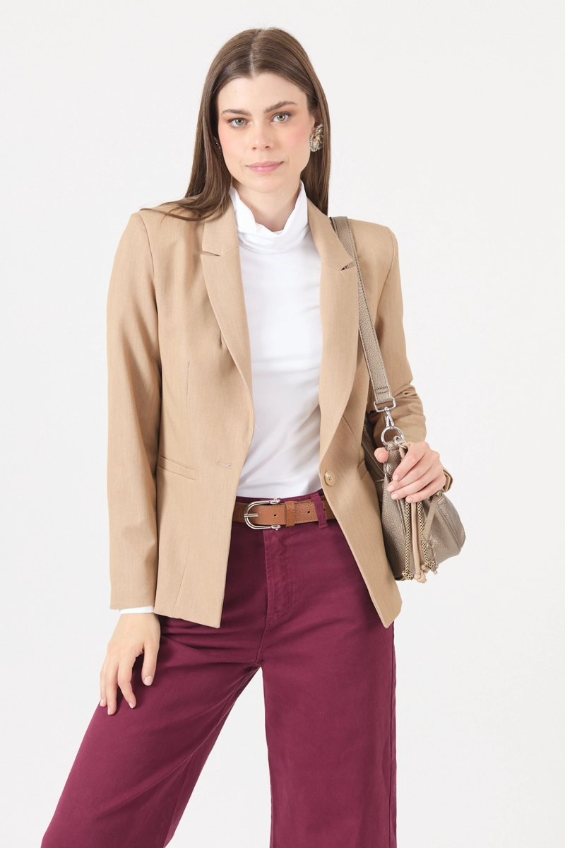 BLAZER BEIGE COD 1535936 - 1