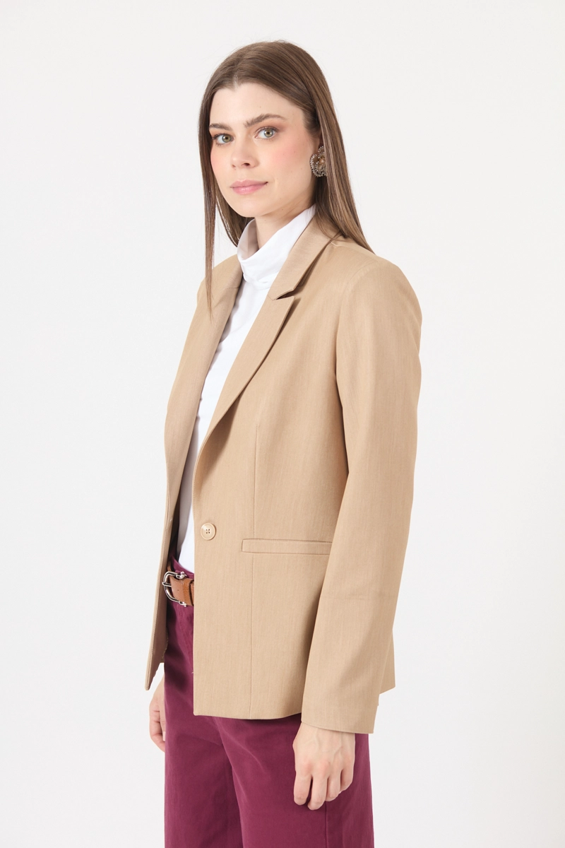 BLAZER BEIGE COD 1535936 - 4