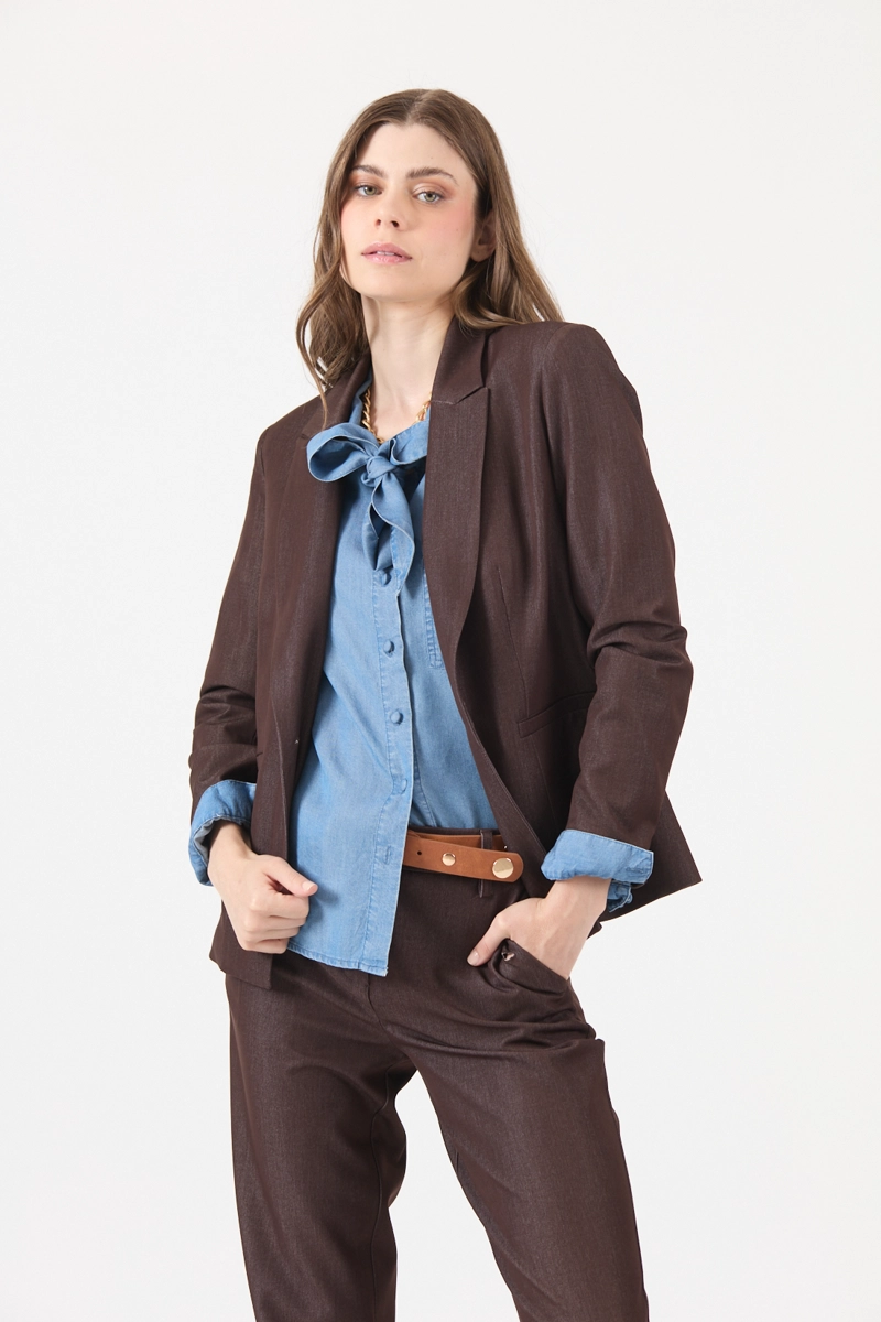 BLAZER CHOCOLATE COD 1535936 - 1