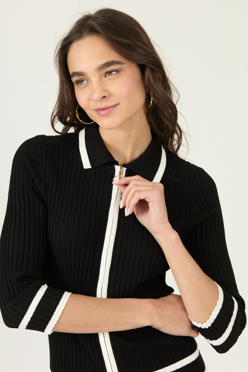 CARDIGAN NEGRO COD 5406165 - 3