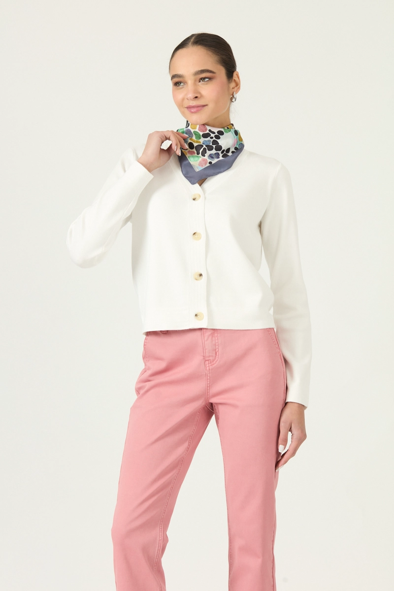 CARDIGAN CRUDO COD 5405965 - 1