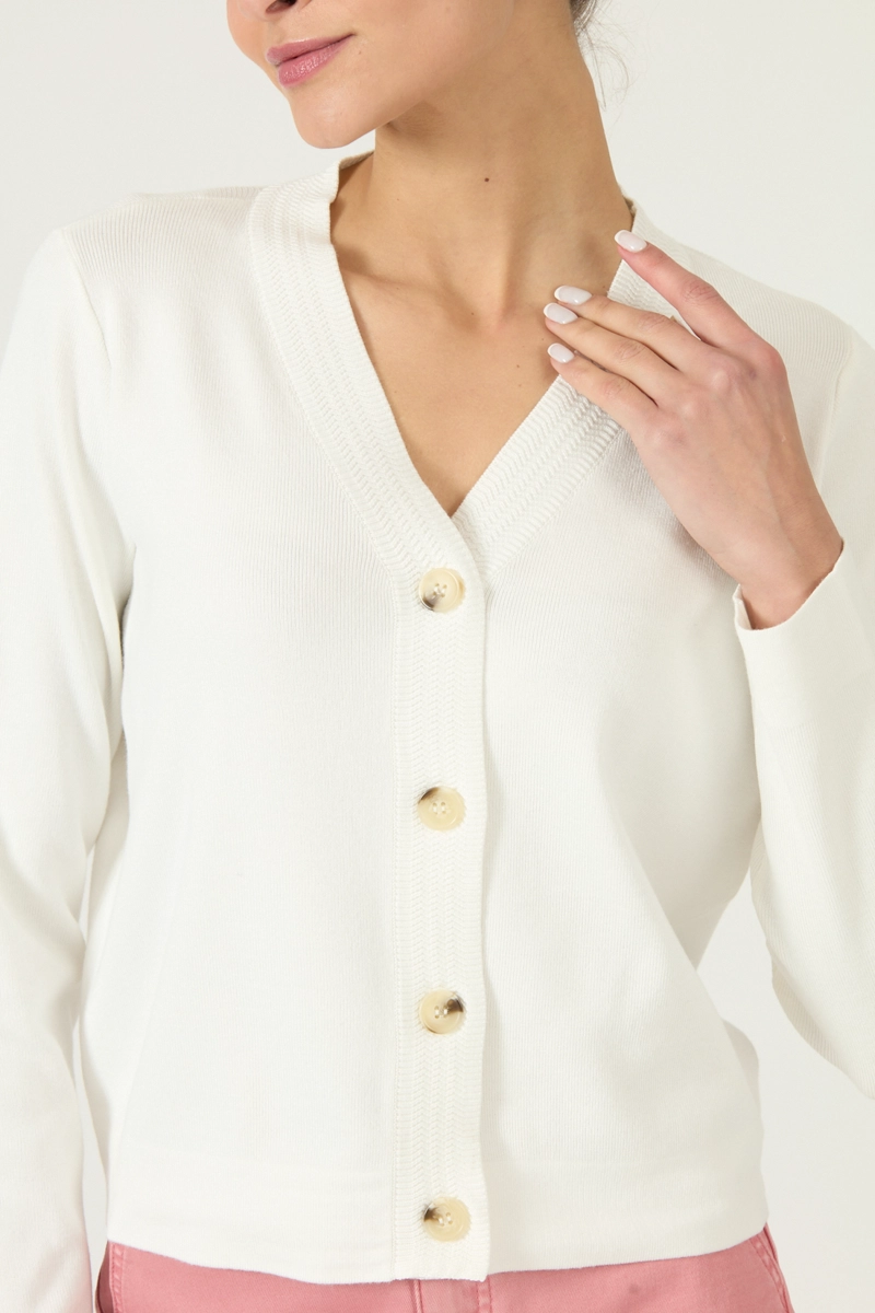 CARDIGAN CRUDO COD 5405965 - 5