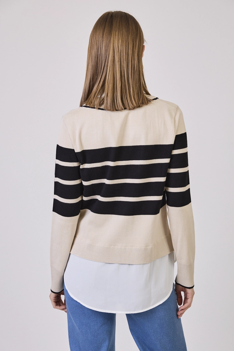 CONJUNTO LISTADO BEIGE COD 5414756 - 4