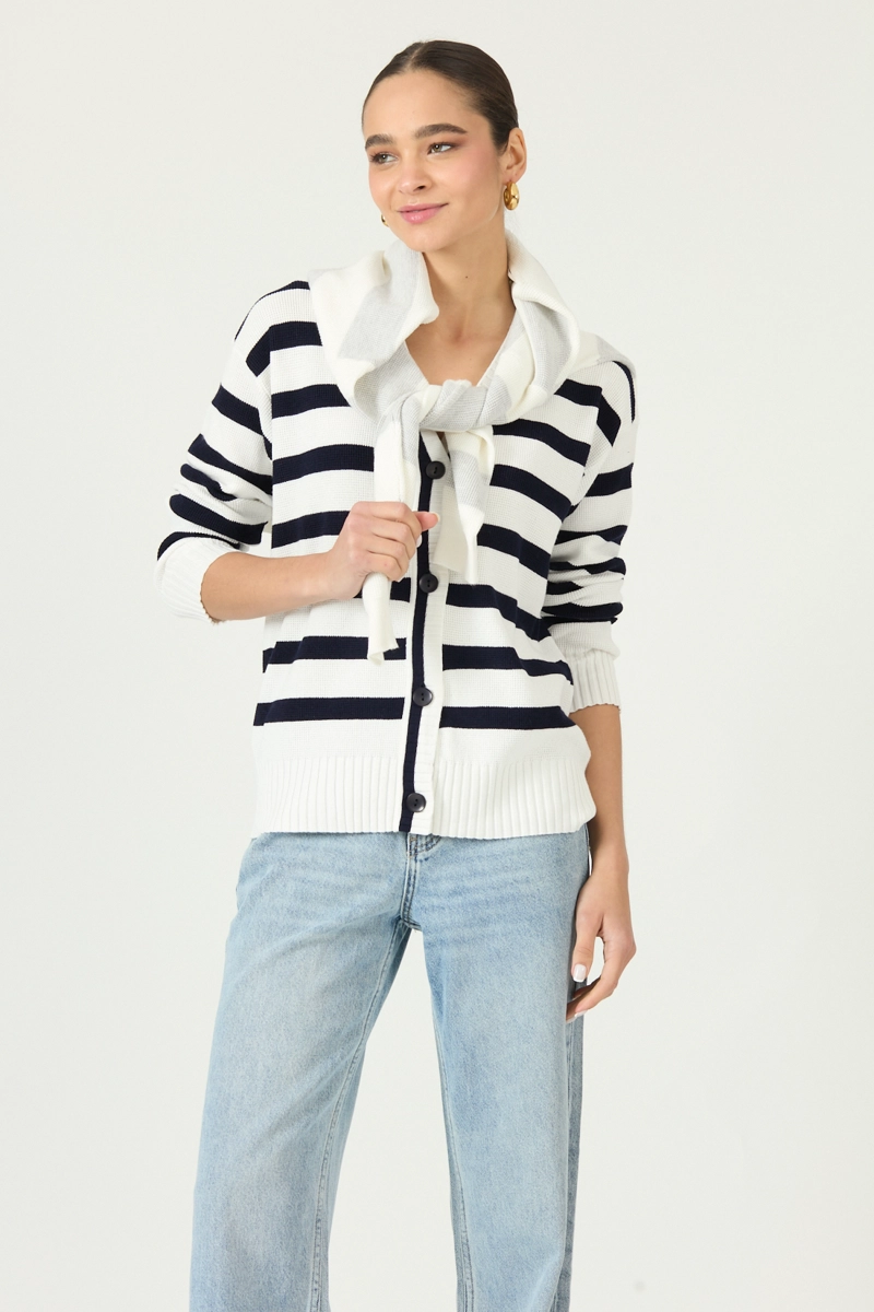 CARDIGAN AZUL COD 5405975 - 2