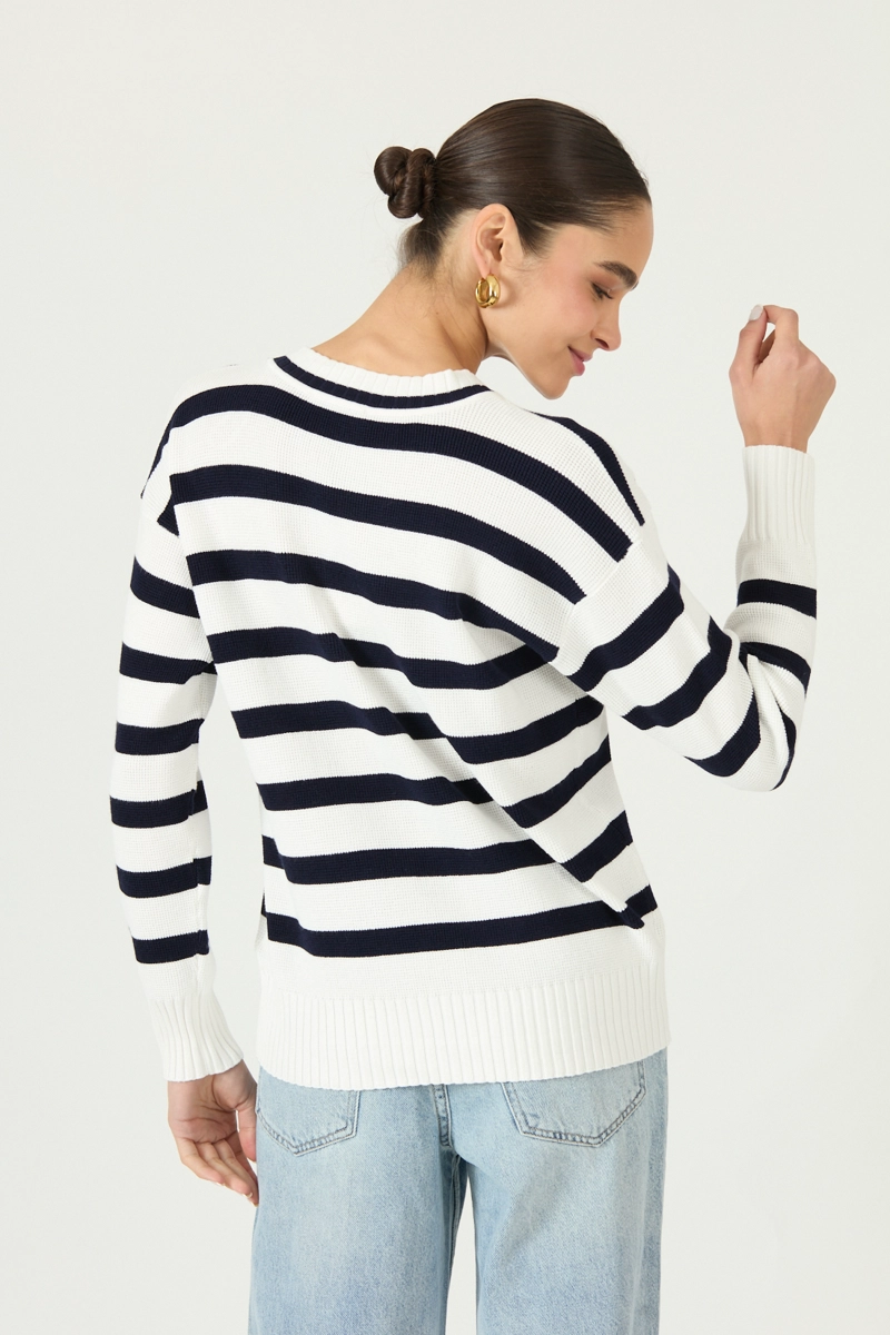 CARDIGAN AZUL COD 5405975 - 4