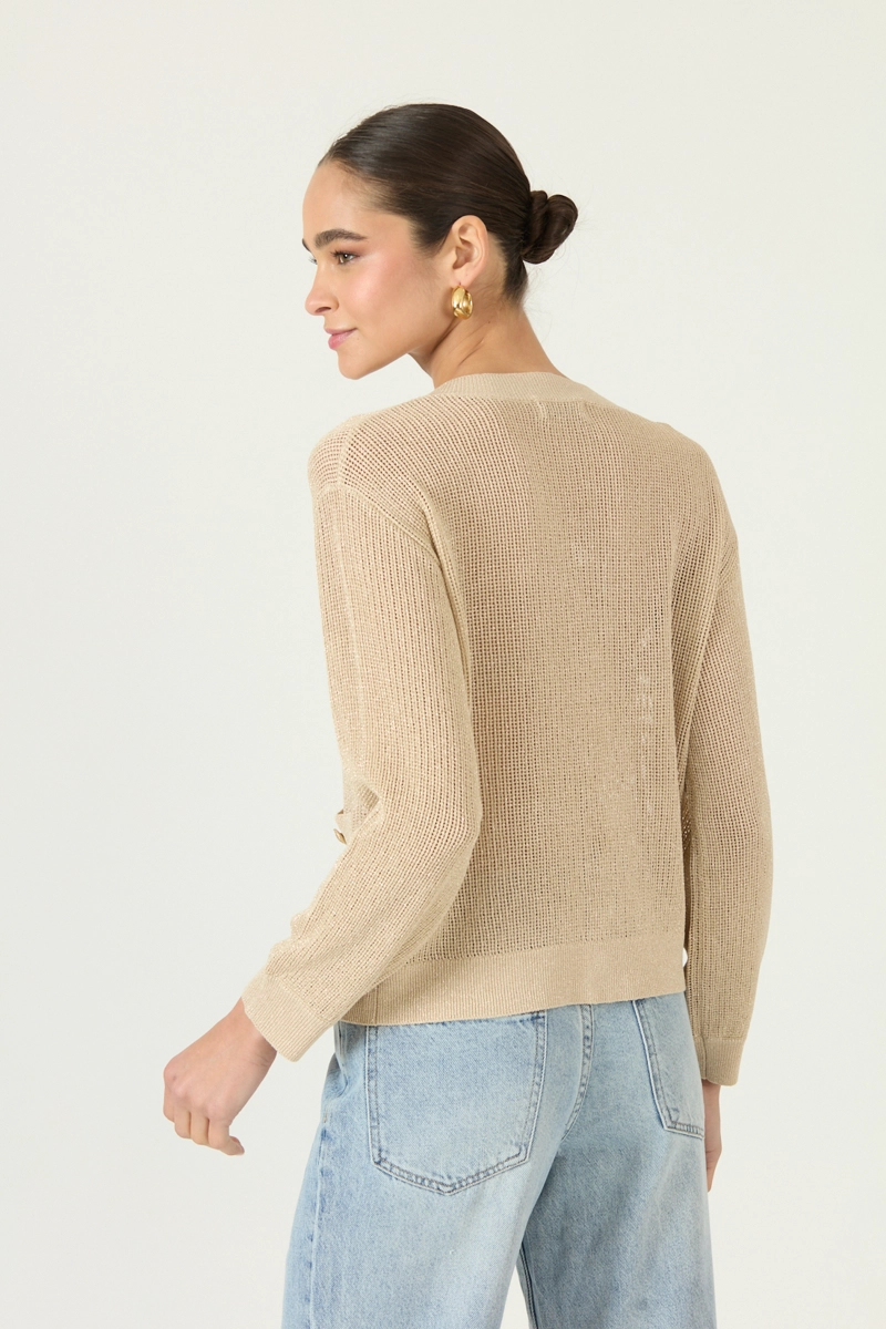 CARDIGAN BEIGE COD 5405835 - 5