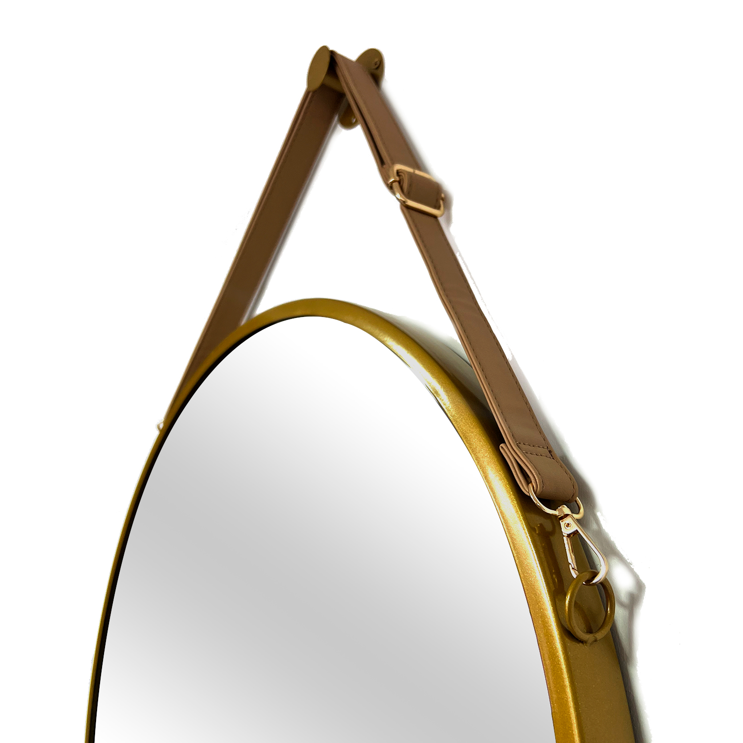 ESPEJO DECORATIVO DORADO JOYTEK K-002 60x60 cm - 2