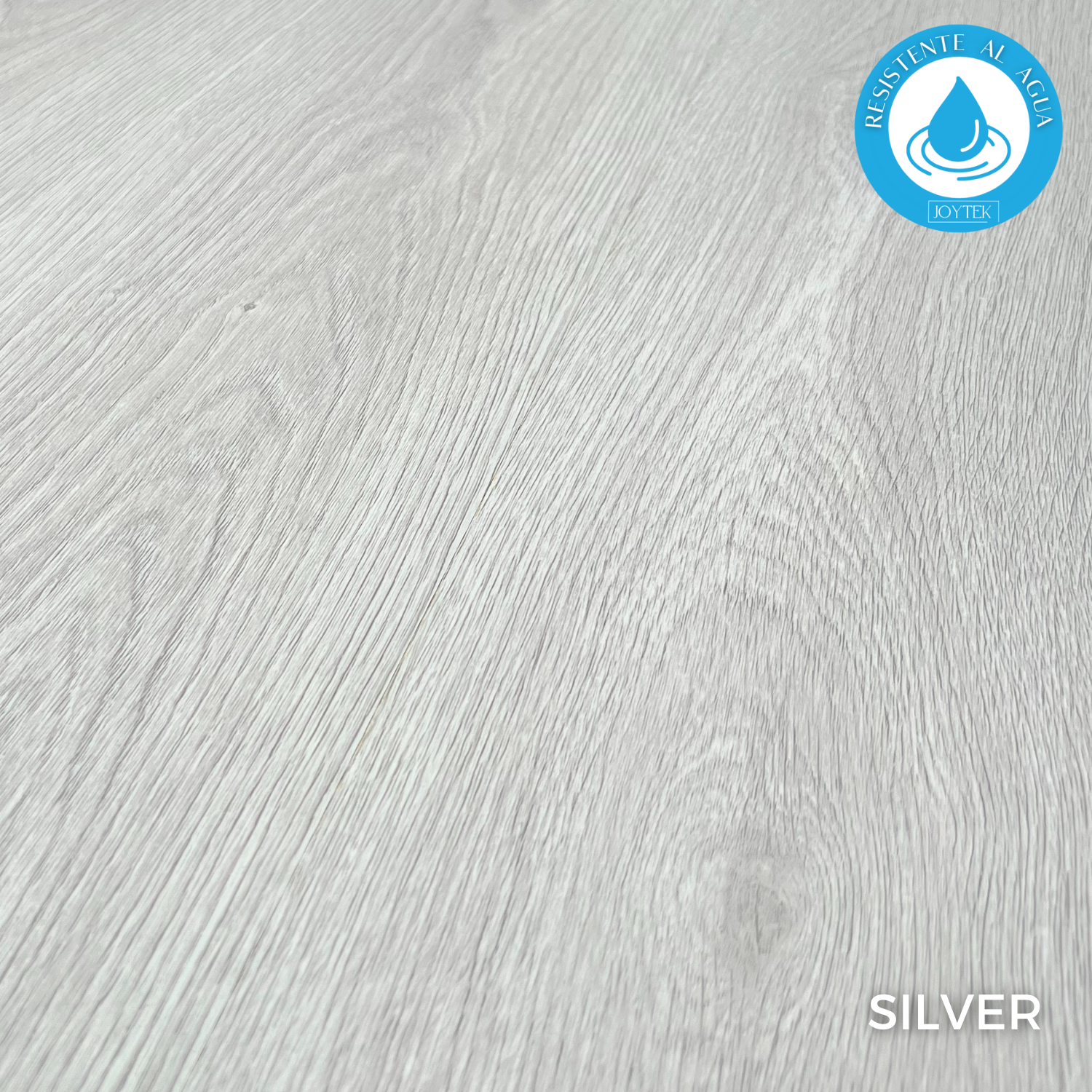 PISO FLOTANTE RESISTENTE AL AGUA 8 MM SILVER 122 CM X 20 CM 2.44 M2 - 3